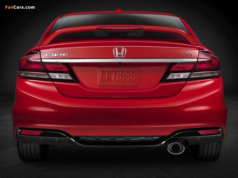 Honda Civic Si Sedan 2013 photos (800 x 600)