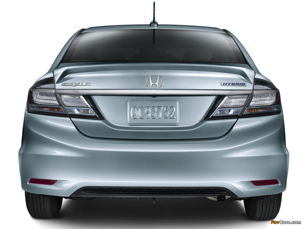 Honda Civic Hybrid 2013 pictures (1024 x 768)