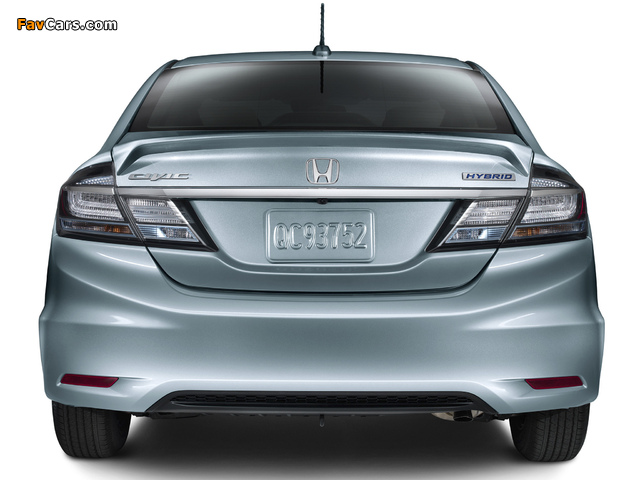 Honda Civic Hybrid 2013 pictures (640 x 480)