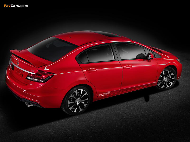 Honda Civic Si Sedan 2013 pictures (800 x 600)