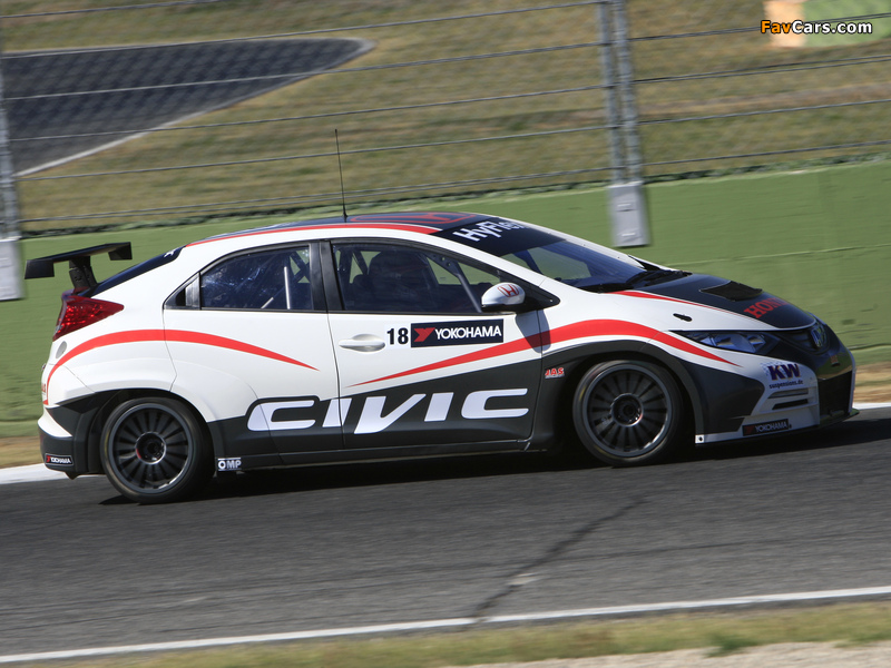 Honda Civic WTCC 2013 wallpapers (800 x 600)