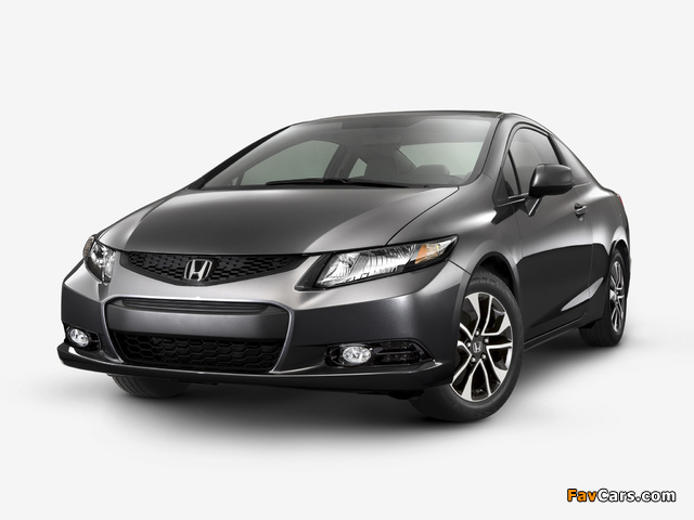Honda Civic Coupe 2013 wallpapers (640 x 480)