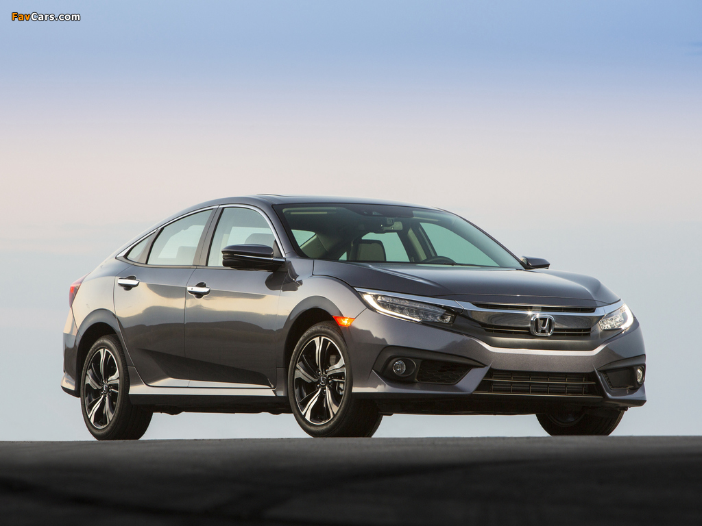 Honda Civic Sedan Touring US-spec 2015 images (1024 x 768)