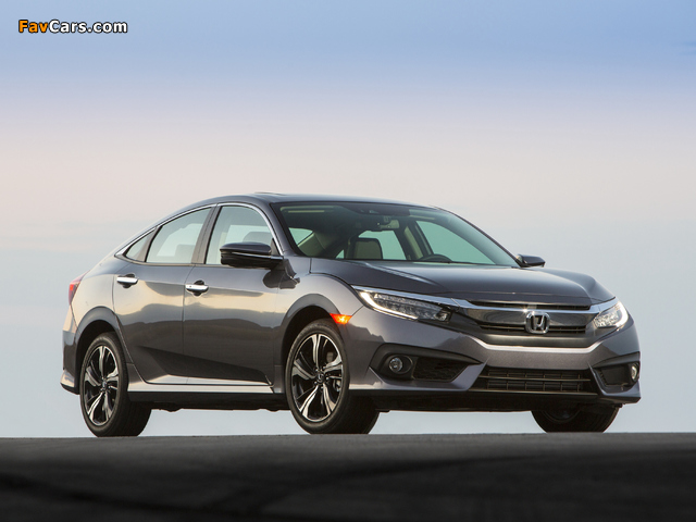 Honda Civic Sedan Touring US-spec 2015 images (640 x 480)