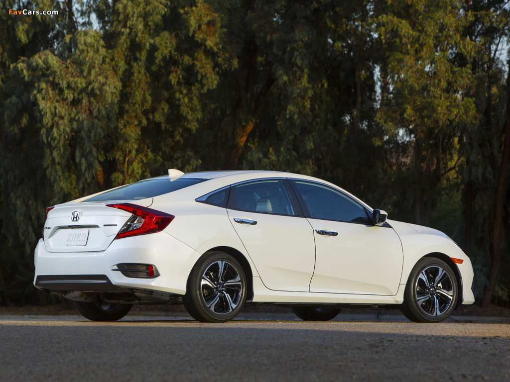 Honda Civic Sedan Touring US-spec 2015 images (1024 x 768)