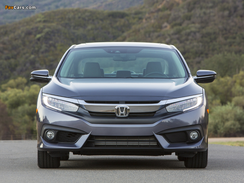 Honda Civic Sedan Touring US-spec 2015 images (800 x 600)