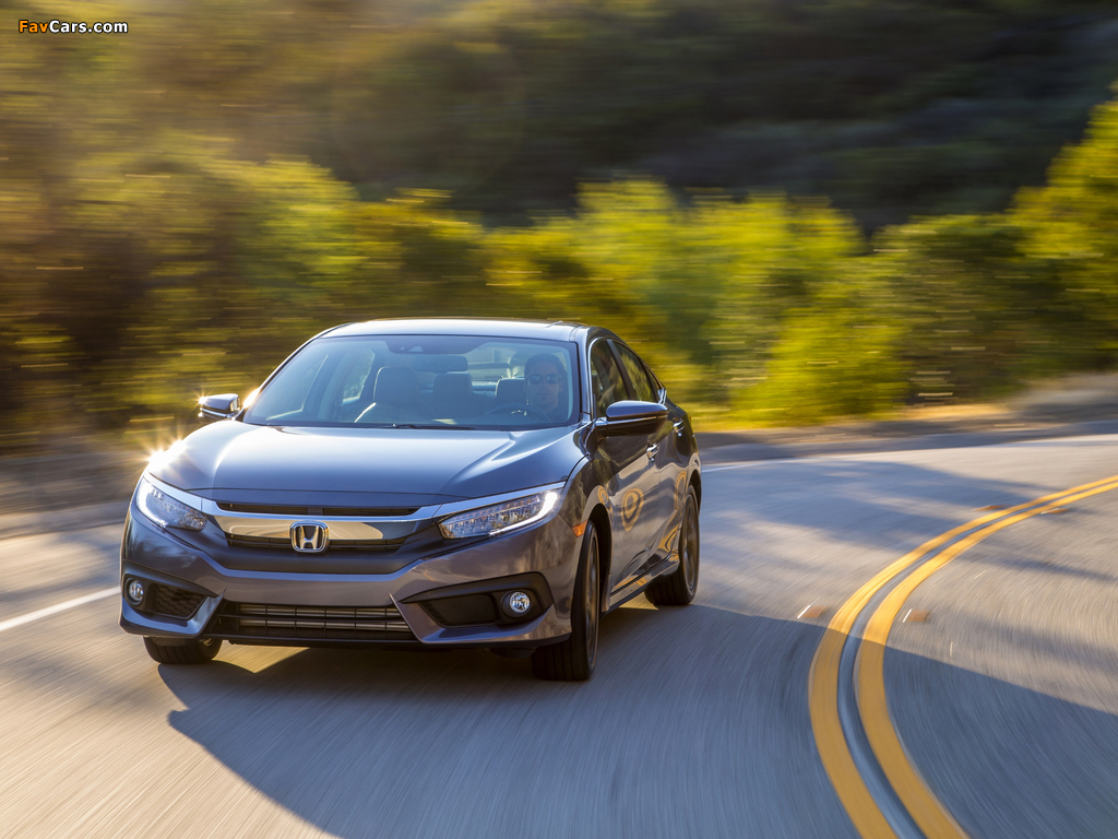Honda Civic Sedan Touring US-spec 2015 photos (1024 x 768)