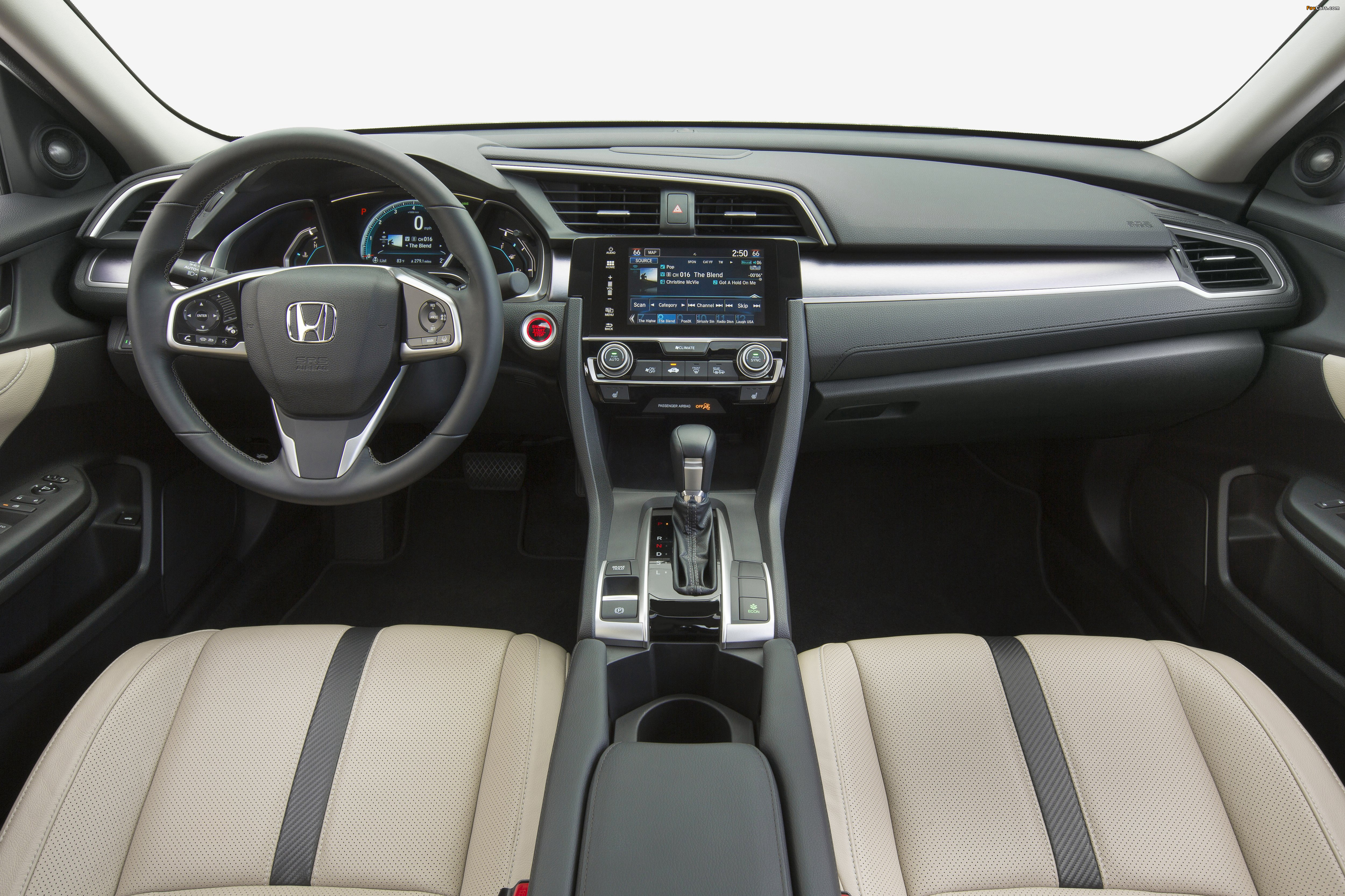 Honda Civic Sedan Touring US-spec 2015 photos (4096 x 2730)