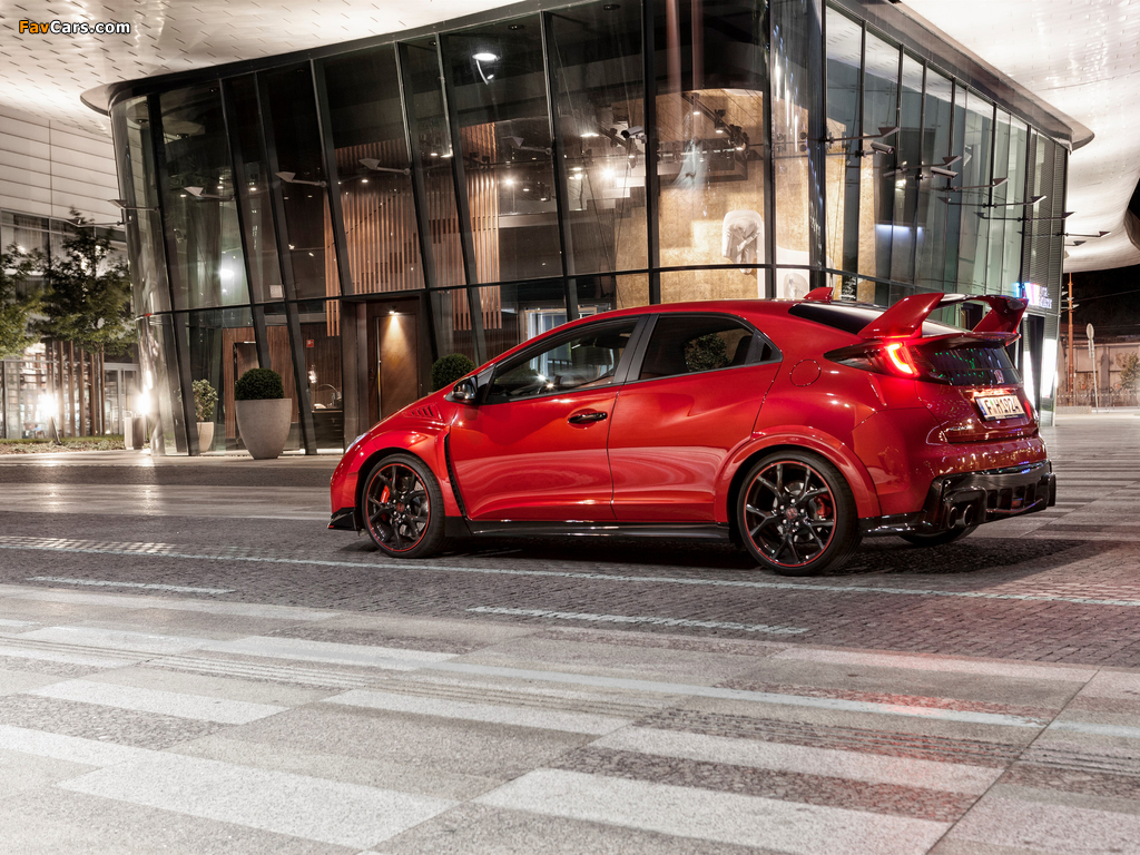 Honda Civic Type R 2015 wallpapers (1024 x 768)