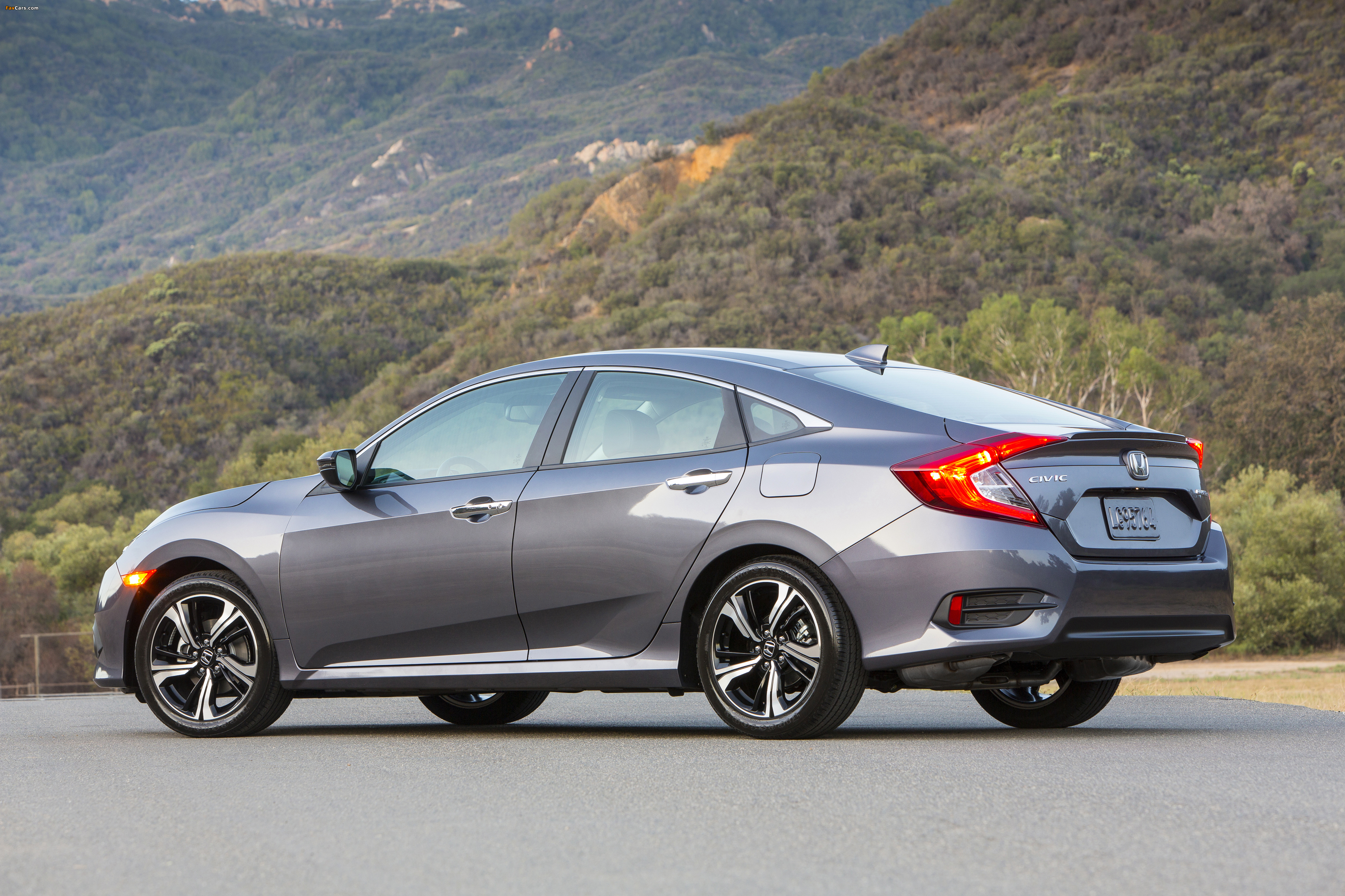 Honda Civic Sedan Touring US-spec 2015 wallpapers (4096 x 2730)