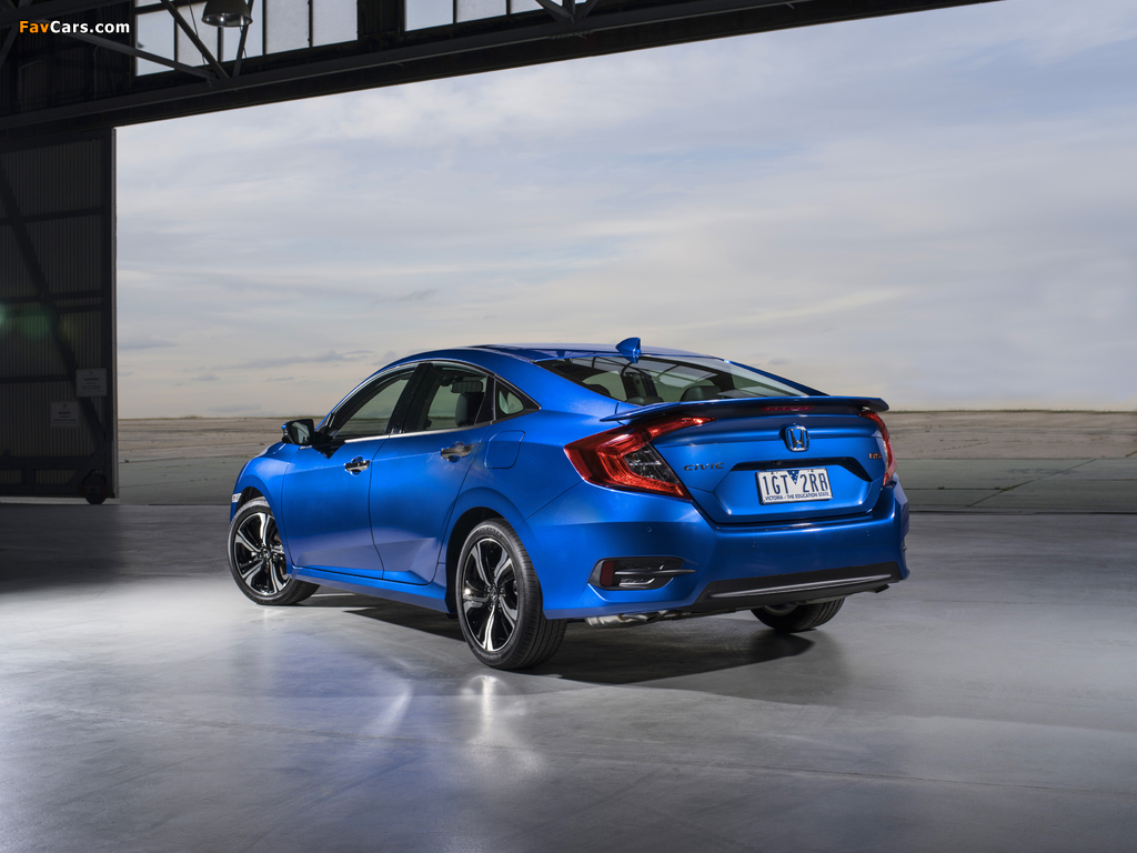 Honda Civic Sedan RS AU-spec 2016 images (1024 x 768)