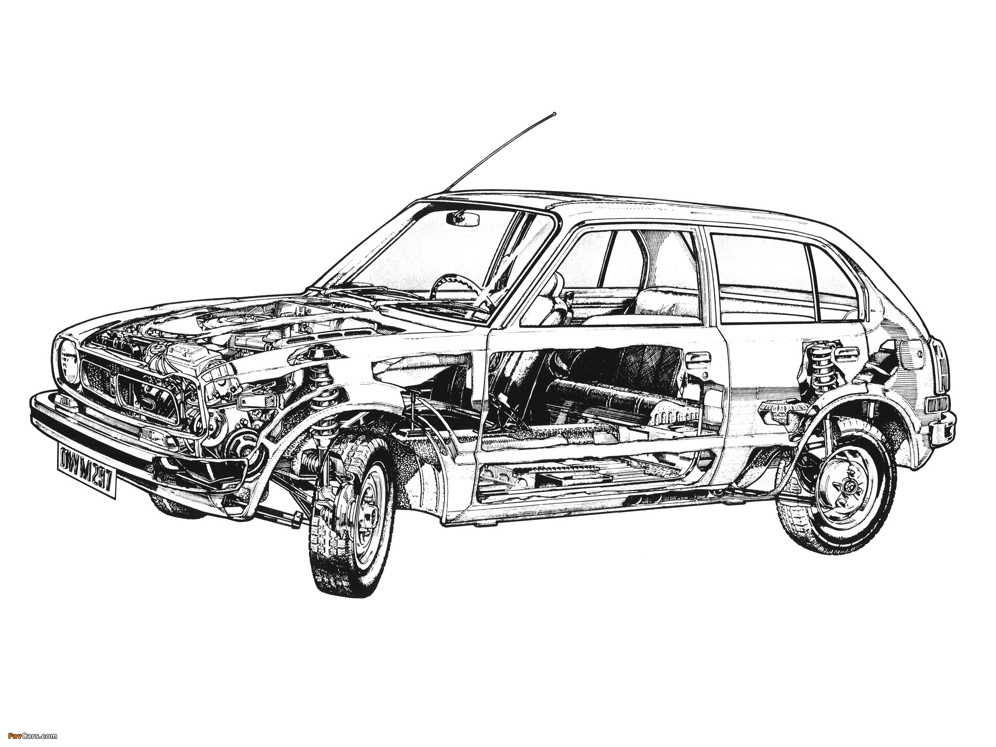 Images of Honda Civic 4-door 1976–78 (2048 x 1536)