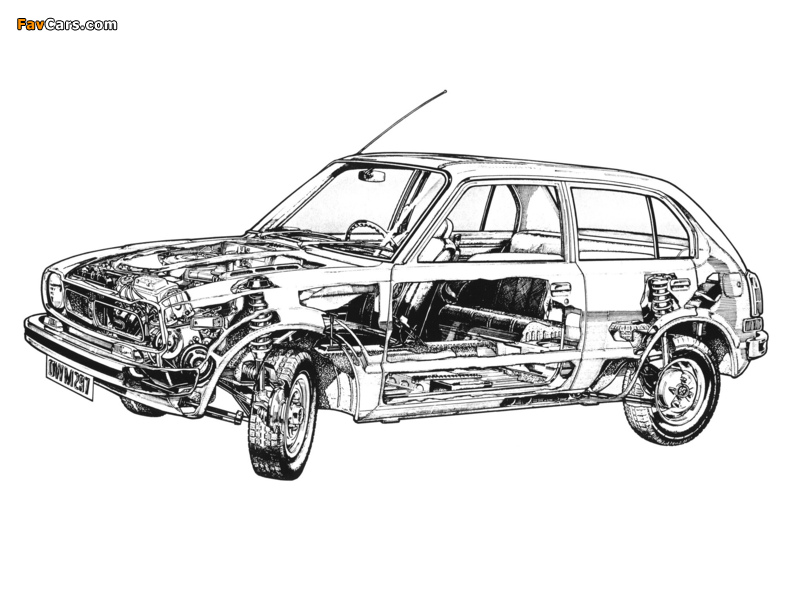 Images of Honda Civic 4-door 1976–78 (800 x 600)