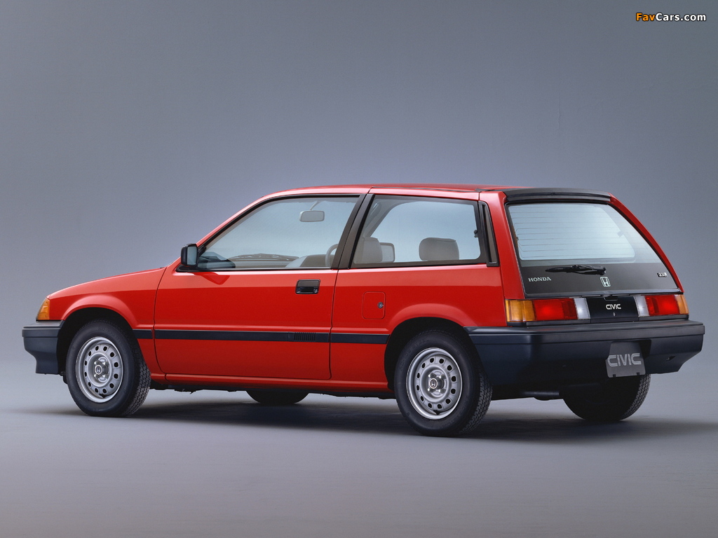 Images of Honda Civic Hatchback 1983–87 (1024 x 768)