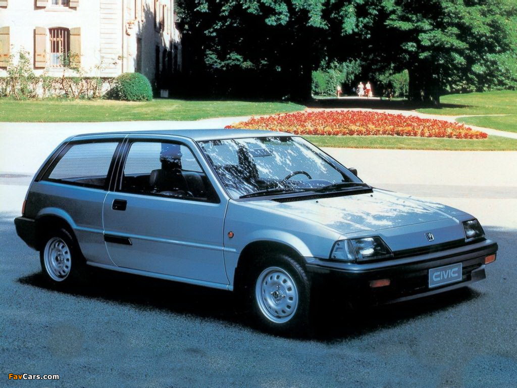 Images of Honda Civic Hatchback US-spec 1983–87 (1024 x 768)