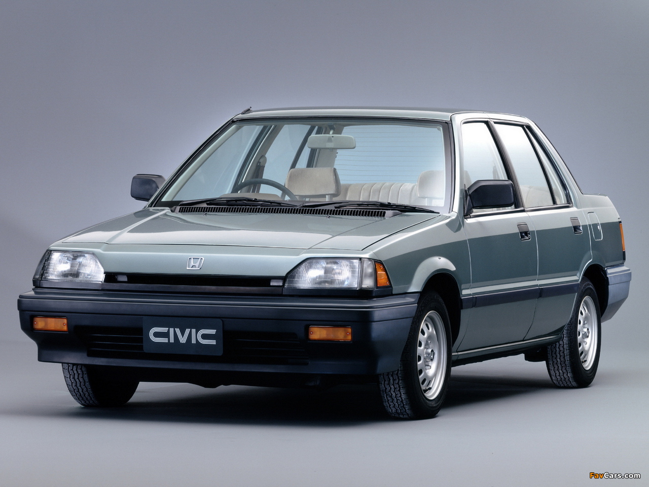 Images of Honda Civic Sedan 1983–87 (1280 x 960)