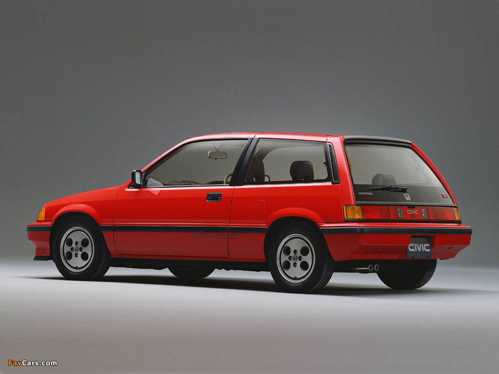 Images of Honda Civic Si 1984–87 (1024 x 768)