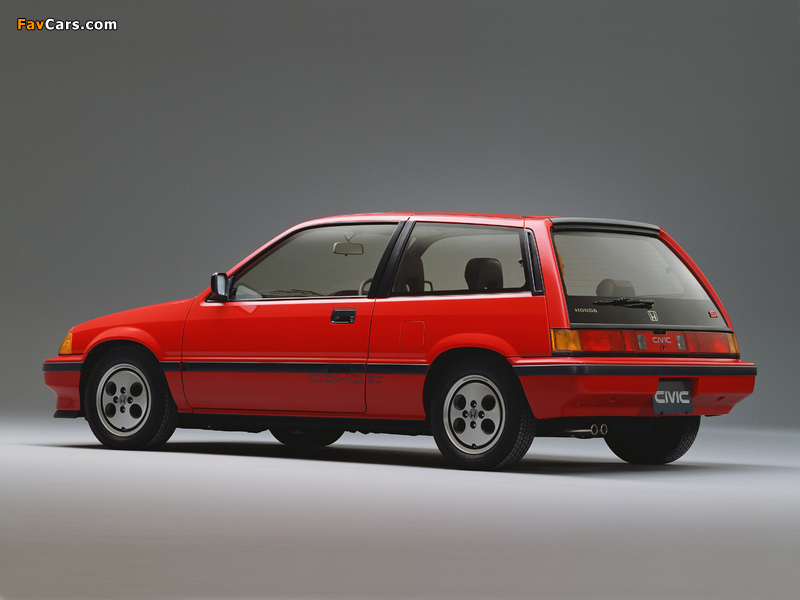 Images of Honda Civic Si 1984–87 (800 x 600)