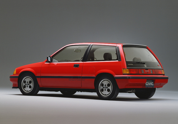 Images of Honda Civic Si 1984–87