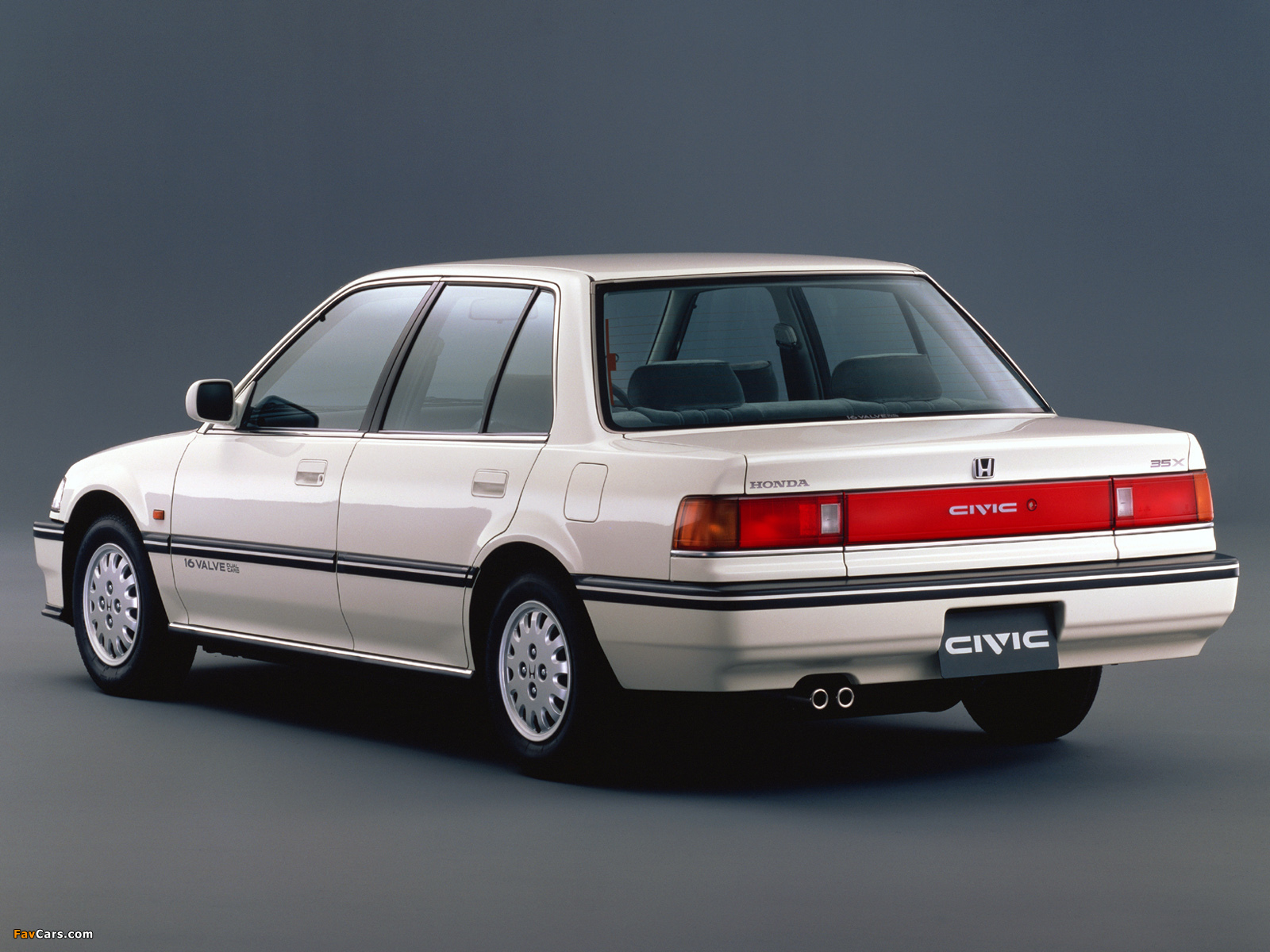 Images of Honda Civic Sedan (EF) 1988–91 (1600 x 1200)