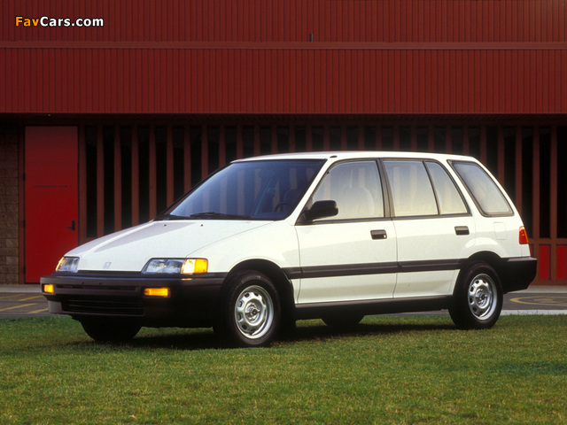 Images of Honda Civic Wagon (EF) 1988–92 (640 x 480)