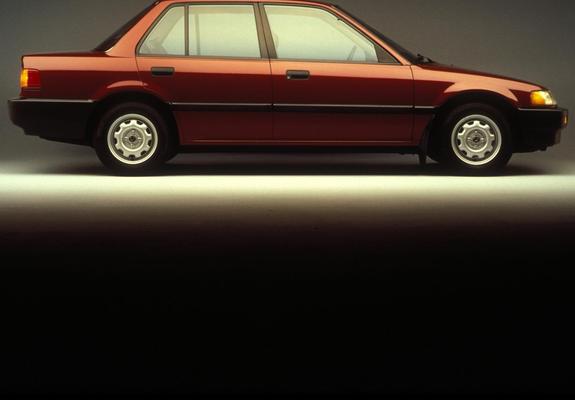 Images of Honda Civic Sedan US-spec (EF) 1988–91