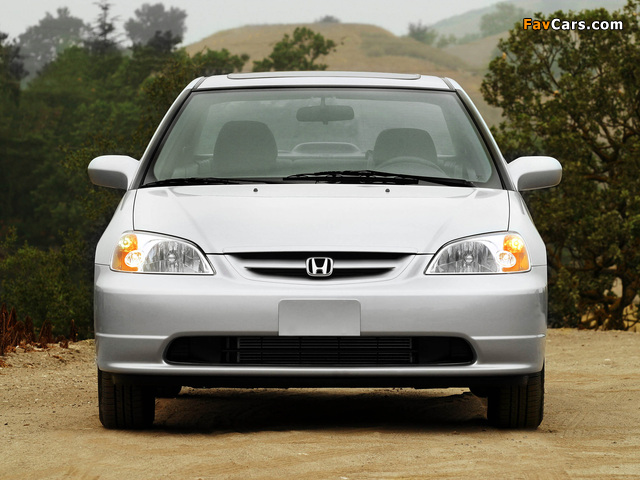 Images of Honda Civic Coupe US-spec 2001–03 (640 x 480)