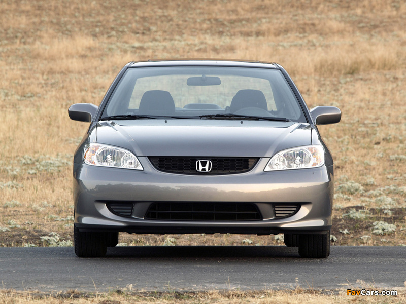 Images of Honda Civic Coupe US-spec 2003–06 (800 x 600)