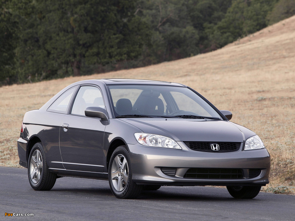 Images of Honda Civic Coupe US-spec 2003–06 (1024 x 768)