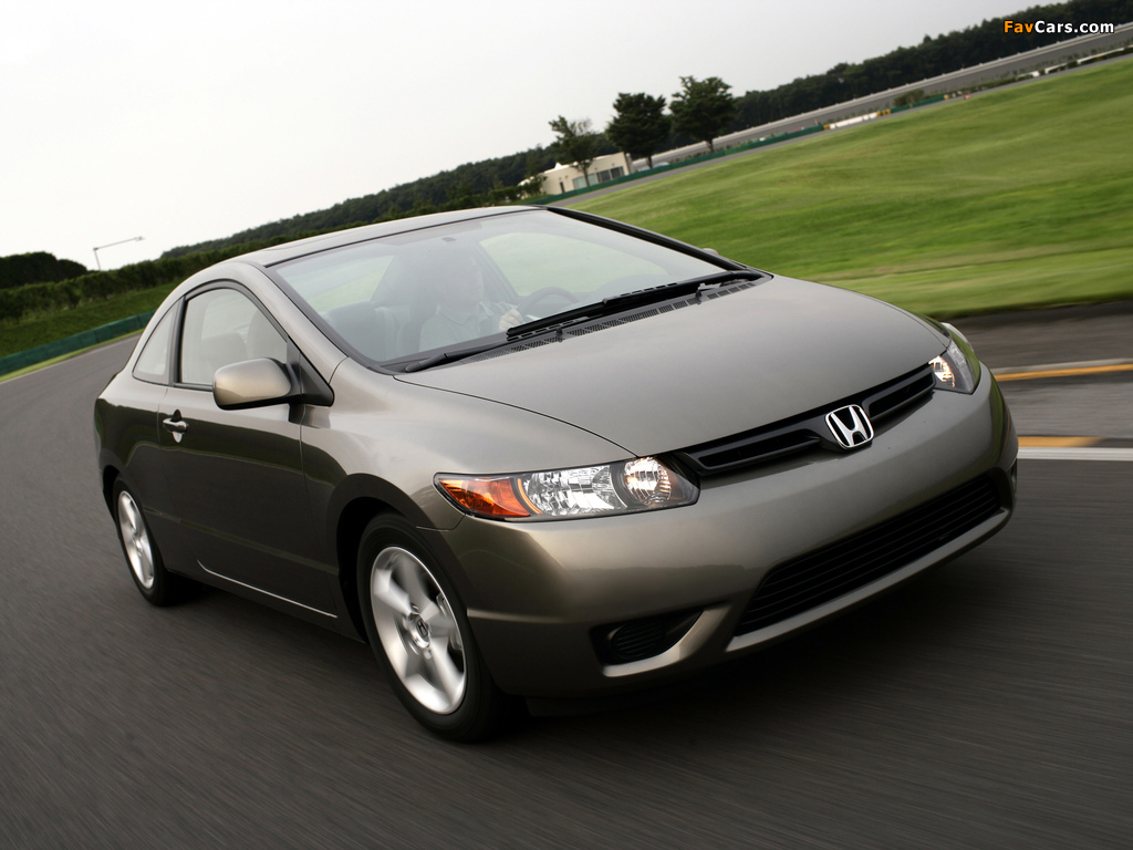 Images of Honda Civic Coupe 2006–08 (1024 x 768)