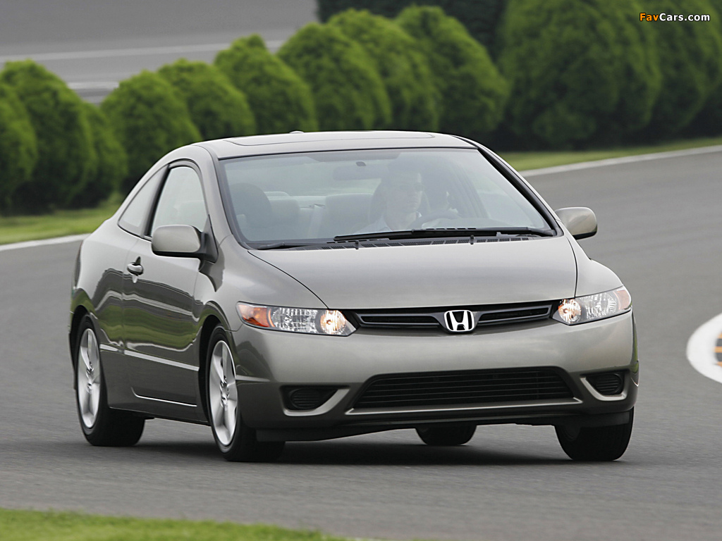 Images of Honda Civic Coupe 2006–08 (1024 x 768)