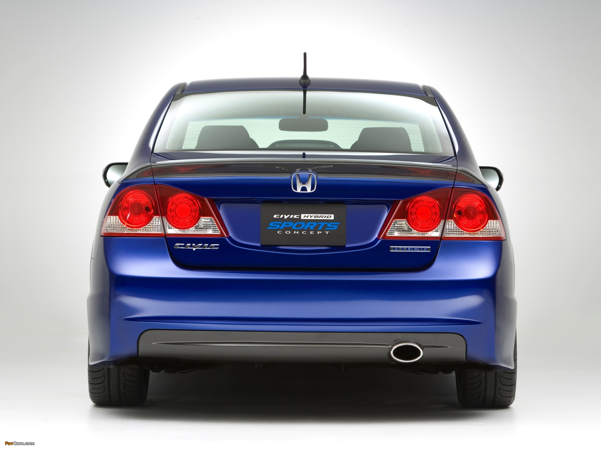 Images of Honda Civic Hybrid Sports Concept 2006 (2048 x 1536)