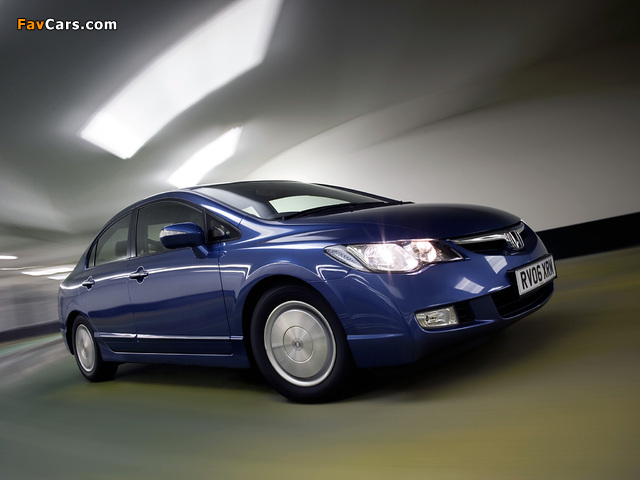 Images of Honda Civic Hybrid UK-spec (FD3) 2006–08 (640 x 480)