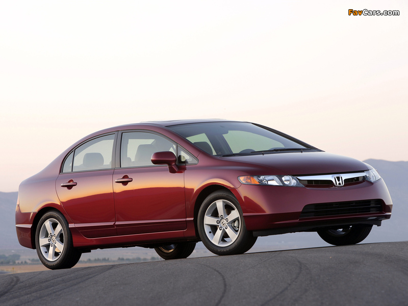 Images of Honda Civic Sedan US-spec 2006–08 (800 x 600)