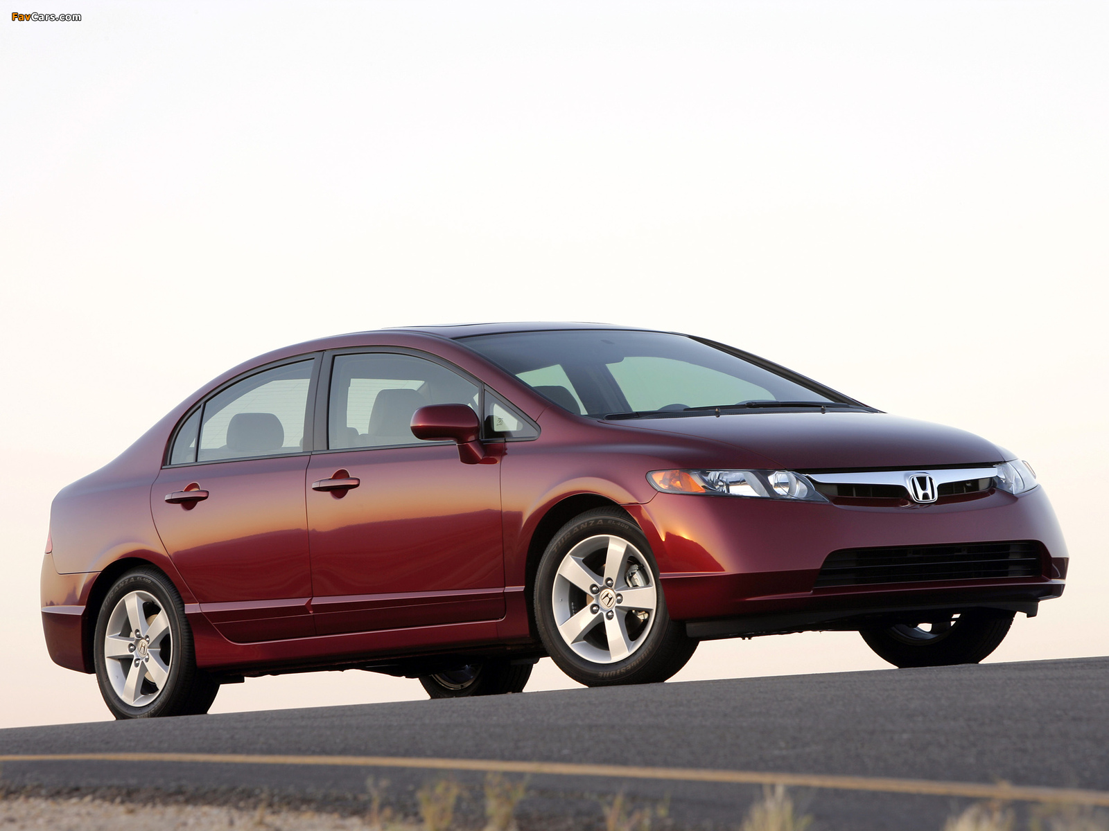 Images of Honda Civic Sedan US-spec 2006–08 (1600 x 1200)