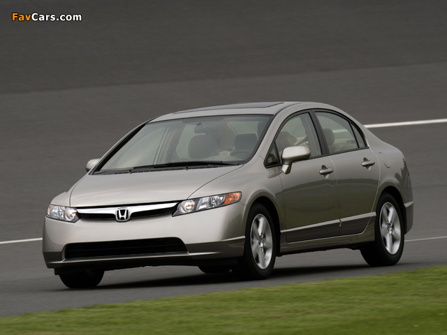 Images of Honda Civic Sedan US-spec 2006–08 (640 x 480)