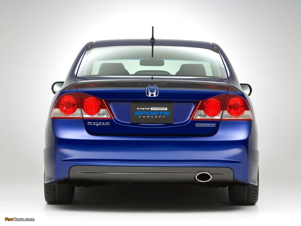 Images of Honda Civic Hybrid Sports Concept 2006 (1024 x 768)