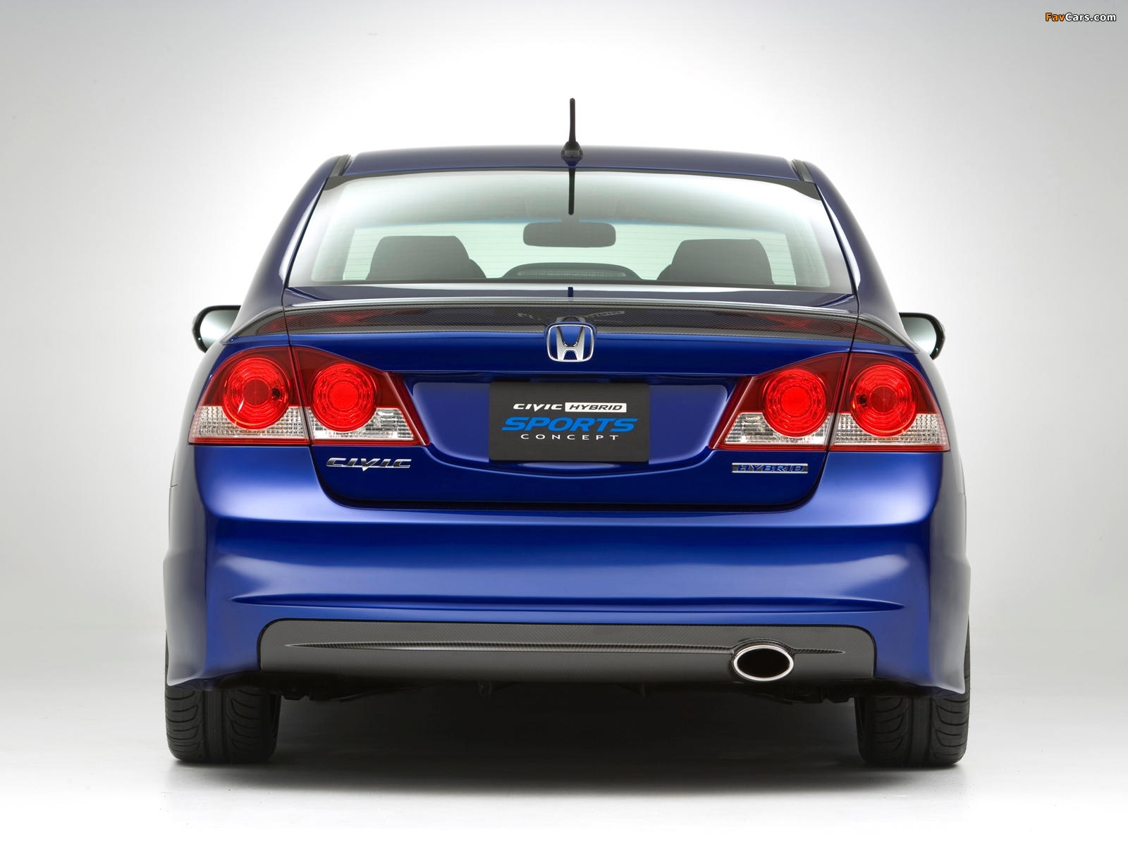 Images of Honda Civic Hybrid Sports Concept 2006 (1600 x 1200)