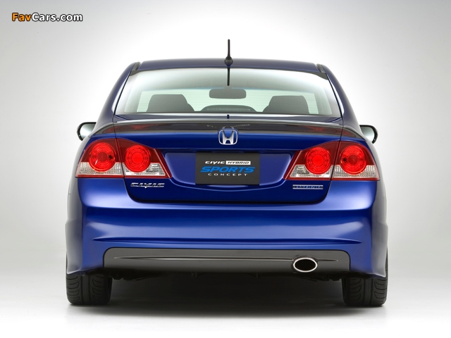 Images of Honda Civic Hybrid Sports Concept 2006 (640 x 480)