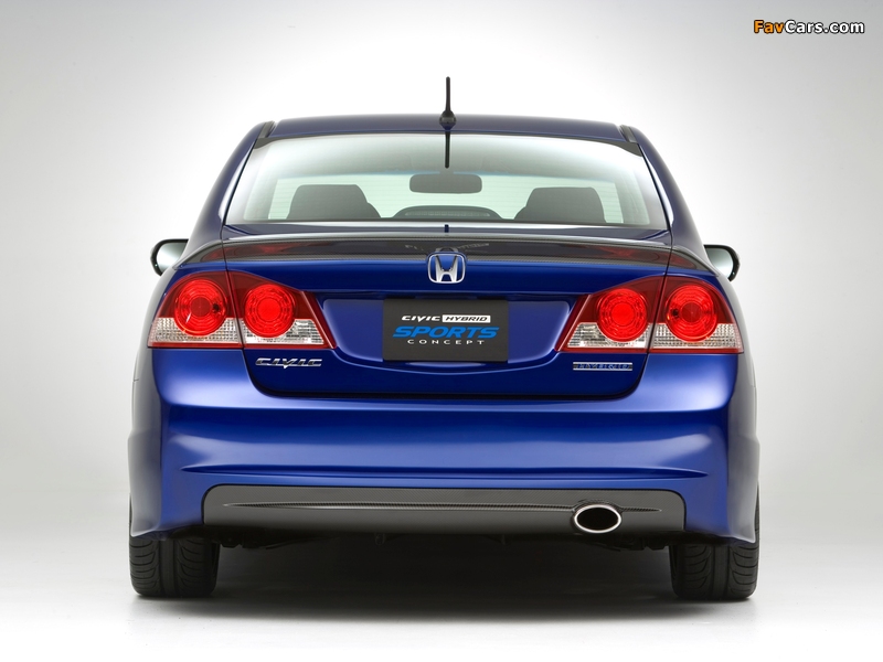 Images of Honda Civic Hybrid Sports Concept 2006 (800 x 600)