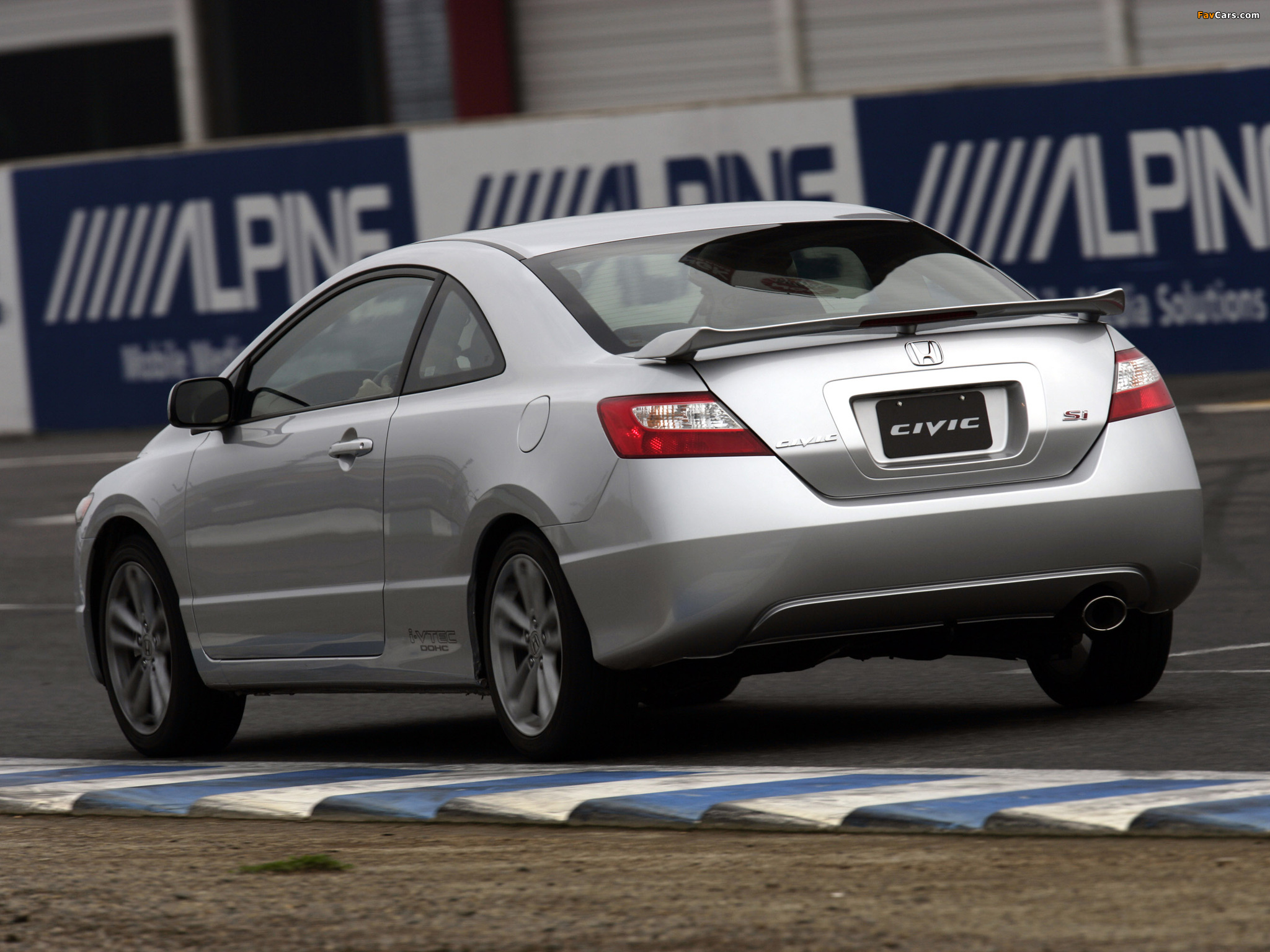 Images of Honda Civic Si Coupe 2006–08 (2048 x 1536)