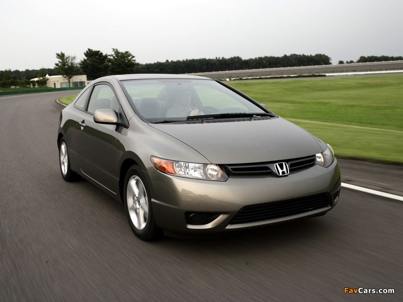 Images of Honda Civic Coupe 2006–08 (800 x 600)