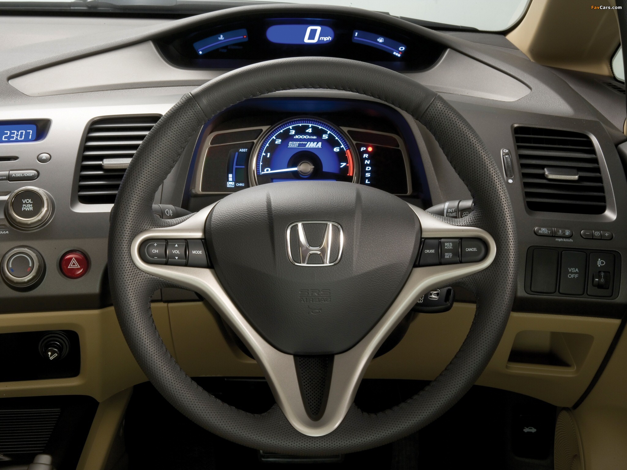 Images of Honda Civic Hybrid UK-spec (FD3) 2006–08 (2048 x 1536)