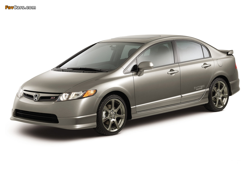 Images of Honda Civic Si Sedan 2007–08 (800 x 600)