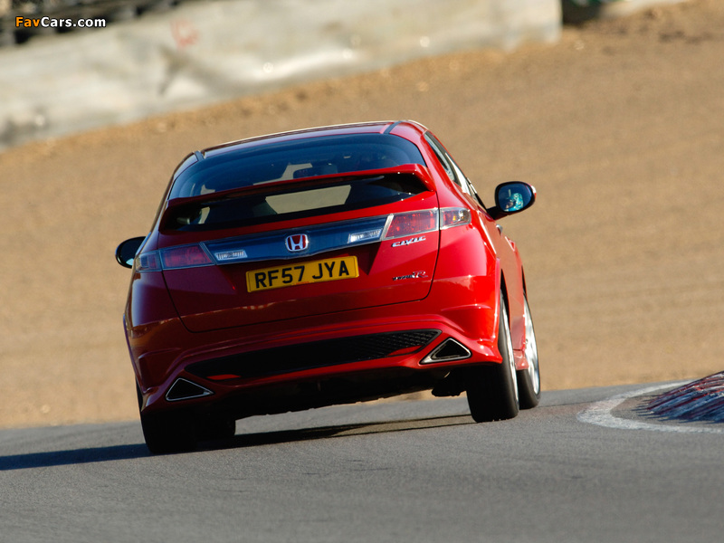 Images of Honda Civic Type-R UK-spec (FN2) 2007–08 (800 x 600)