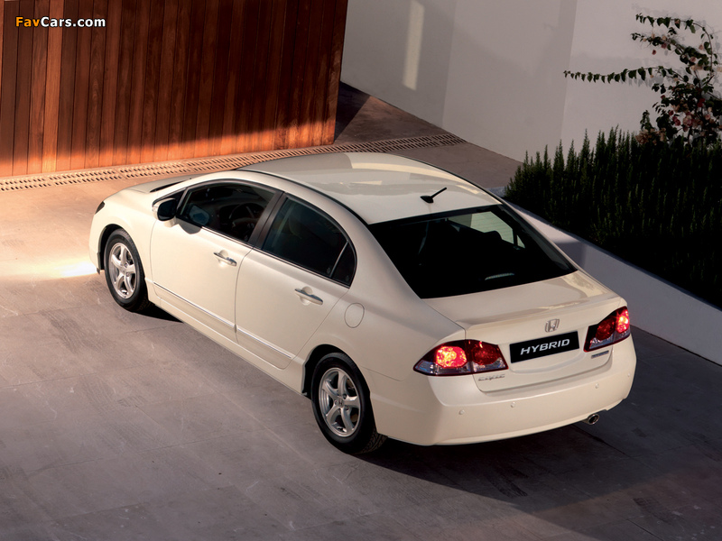 Images of Honda Civic Hybrid (FD3) 2008–11 (800 x 600)