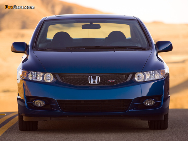 Images of Honda Civic Si Coupe 2008–11 (640 x 480)