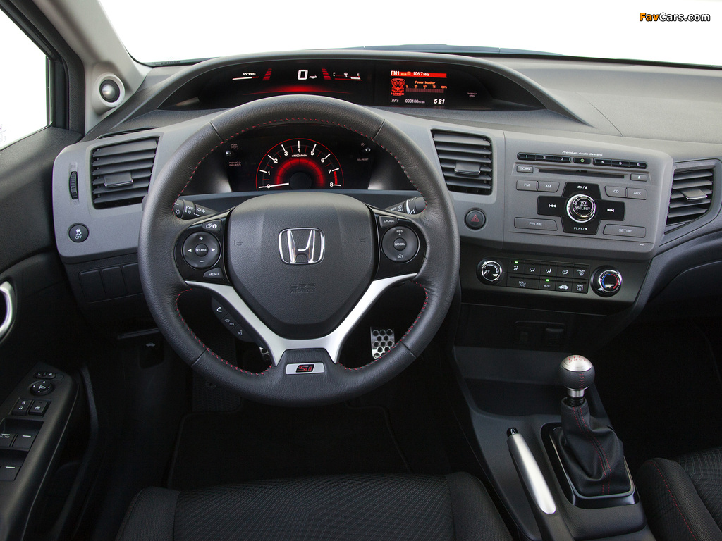 Images of Honda Civic Si Sedan 2011–12 (1024 x 768)