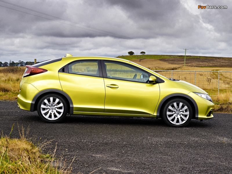 Images of Honda Civic Hatchback AU-spec 2011 (800 x 600)