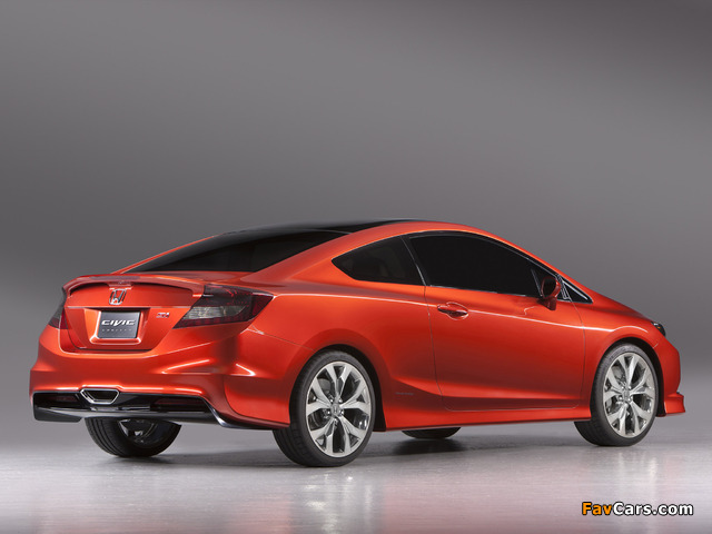 Images of Honda Civic Si Coupe Concept 2011 (640 x 480)